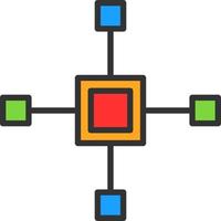 Mindmap Vector Icon Design