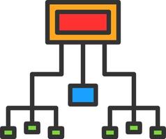 Information Architecture Vector Icon Design