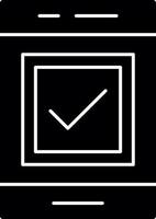 Checkbox Vector Icon Design