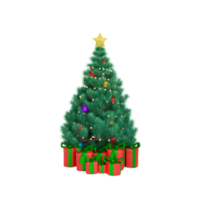 christmas tree and happy new year png