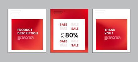 Social Media Post. Template for Content or Product, Sales Theme. Canvas Size 1000px x 1000px vector