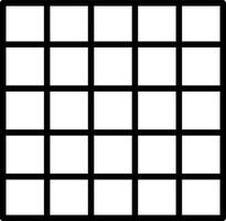 Grid Vector Icon Design