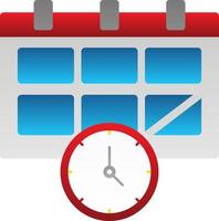 Deadline Vector Icon Design