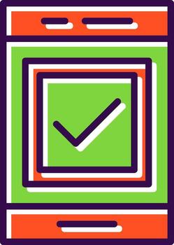 Checkbox Vector Icon Design