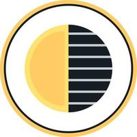 Color Contrast Vector Icon Design