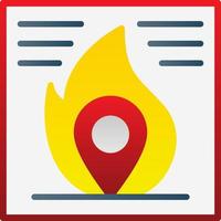 Heat Maps Vector Icon Design