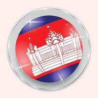 flags of asian countries countries and asia 3d ball vector