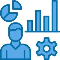Ux Analytics Vector Icon Design