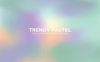 Pastel Colors Mesh Background vector