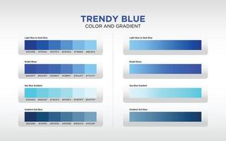 Blue Color Plate and Gradient vector