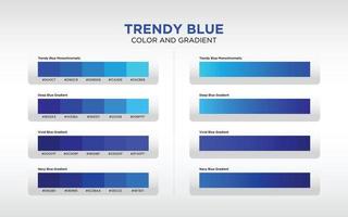 Blue Color Plate and Gradient vector