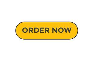 PrintOrder now button web banner templates. Vector Illustration