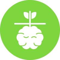 Mental Growth Vector Icon Design