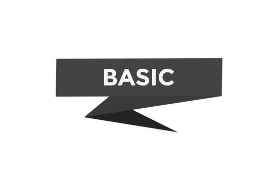 PrintBasic button web banner templates. Vector Illustration