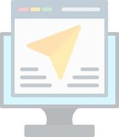 Landing Page Vector Icon Design