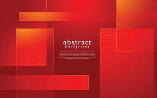 red modern abstract background design vector