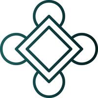 Gestalt Principles Vector Icon Design