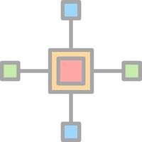 Mindmap Vector Icon Design