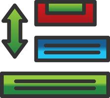 Agile Prioritize Vector Icon Design