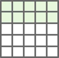 Grid Vector Icon Design