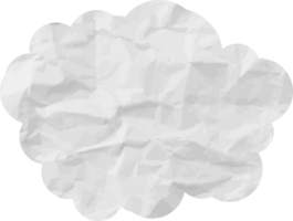 White textured cloud Crop-out Icon png