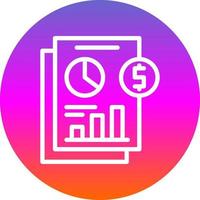 Financial Statements Vector Icon Design