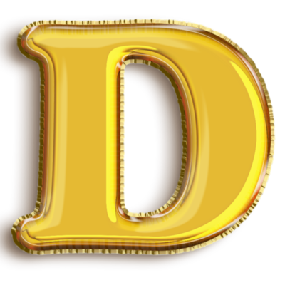 Gold Letters PNG Transparent Images Free Download, Vector Files