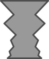 Negative Space Vector Icon Design