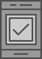 Checkbox Vector Icon Design