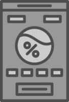 High Fidelity Wireframe Vector Icon Design