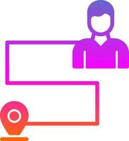 Customer Journey Map Vector Icon Design