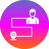 Customer Journey Map Vector Icon Design