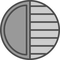 Color Contrast Vector Icon Design