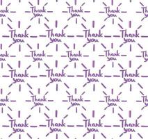 Lettering pattern Thank you. illustration  ornament vector