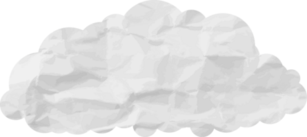 White textured cloud Crop-out Icon png