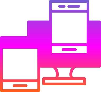 diseño de icono de vector de diseño web sensible