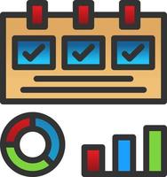 Daily Collaboration Vector Icon Design