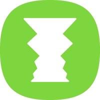 Negative Space Vector Icon Design