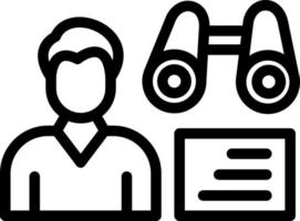Opportunities Searching Vector Icon Design