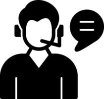 Customer Service Vector Icon Design