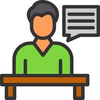 Consulting Vector Icon Design