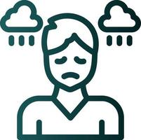 Depression Vector Icon Design