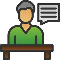 Consulting Vector Icon Design