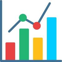 Market Analytics Vector Icon Design