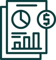 Financial Statements Vector Icon Design