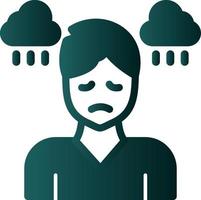 Depression Vector Icon Design