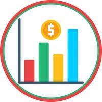Market Prediction Vector Icon Design
