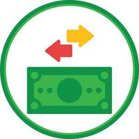 Cash Flow Vector Icon Design