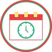 Deadline Vector Icon Design