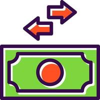 Cash Flow Vector Icon Design